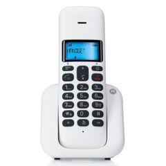 Ασύρματο Τηλέφωνο Motorola Λευκό T301 με Ανοιχτή Ακρόαση