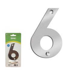 ΑΡΙΘΜΟΣ 10CM 6 INOX AMIG 6774