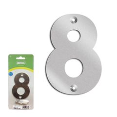 ΑΡΙΘΜΟΣ 10CM 8 INOX AMIG 6776