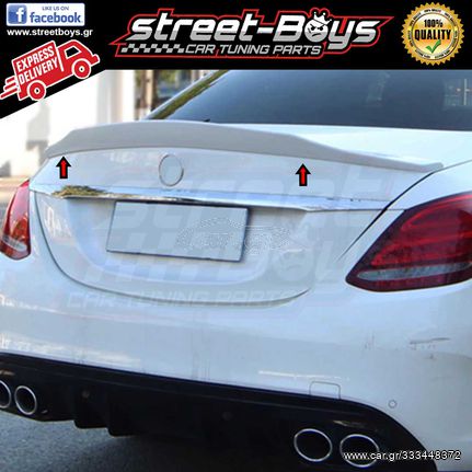 ΑΕΡΟΤΟΜΗ SPOILER MERCEDES BENZ W205 | Street Boys - Car Tuning Shop |