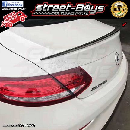 ΑΕΡΟΤΟΜΗ SPOILER MERCEDES BENZ C205 | Street Boys - Car Tuning Shop |