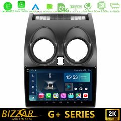Bizzar G+ Series Nissan Qashqai J10 8core Android12 6+128GB Navigation Multimedia Tablet 9″