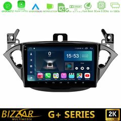 Bizzar G+ Series Opel Corsa E/Adam 8core Android12 6+128GB Navigation Multimedia Tablet 9″