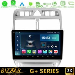 Bizzar G+ Series Peugeot 307 2002-2008 8core Android12 6+128GB Navigation Multimedia Tablet 9″