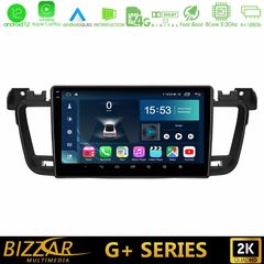 Bizzar G+ Series Peugeot 508 2010-2018 8core Android12 6+128GB Navigation Multimedia Tablet 9″