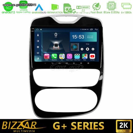 Bizzar G+ Series Renault Clio 2016-2019 8core Android12 6+128GB Navigation Multimedia Tablet 10″