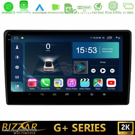 Bizzar G+ Series VW Group 8Core Android12 6+128GB Navigation Multimedia Tablet 10″