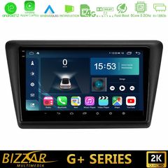 Bizzar G+ Series Skoda Rapid 2013-2017 8core Android12 6+128GB Navigation Multimedia Tablet 9″