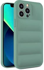 Θήκη Puffer για Apple iPhone 12 Pro Max - Πράσινο