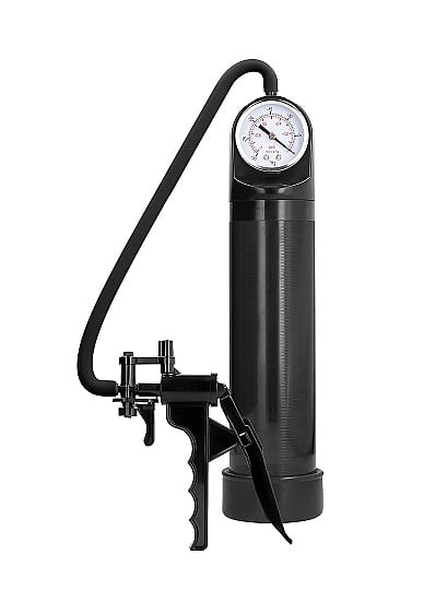 Elite Pump With Advanced PSI Gauge - Black
