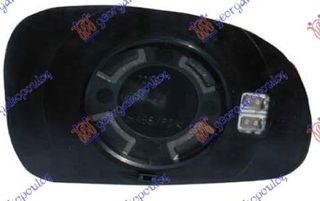 ΚΡΥΣΤΑΛΛΟ ΚΑΘΡΕΦΤΗ 1999- (ASPHERICAL GLASS) ΑΡΙΣΤΕΡΑ για PEUGEOT 406 SDN 1996-2005 (8C/8E/8F)