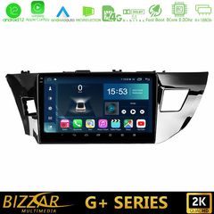 Bizzar G+ Series Toyota Corolla 2014-2016 8core Android12 6+128GB Navigation Multimedia Tablet 9″