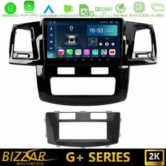 Bizzar G+ Series Toyota Hilux 2007-2011 8core Android12 6+128GB Navigation Multimedia Tablet 9″