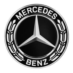 Καπάκι κέντρου ζάντας Mercedes Benz μαύρο 73mm 1τμχ
