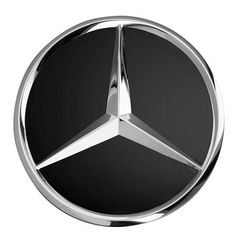 Καπάκι κέντρου ζάντας Mercedes μαύρο 73mm 1τμχ