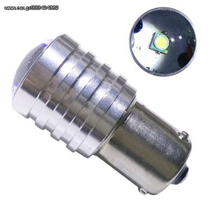 Λαμπτήρας LED BAU15S 1 CREE LED 10 Watt Ψυχρό Λευκό GloboStar 55633