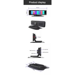 GloboStar® 86058 Καθρέπτης Αυτοκινήτου Android 9.0 360° με 4 Κάμερες 4G Sim Card Slot - WiFi - GPS Navigator - Bluetooth - RAM2GB+ROM32GB - FM Transmitter - Νυχτερινή Όραση - με Parking Lines - Μαύρο-thumb-12