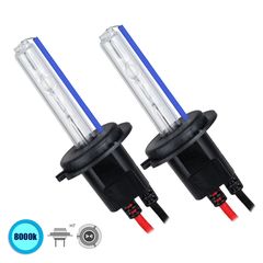 GloboStar® 84014 H7 ΣΕΤ 2 x Λάμπες Βασικού Φωτισμού Αυτοκινήτου & Μοτοσυκλέτας Xenon HID 70W 6400lm IP20 Ψυχρό Λευκό 8000K