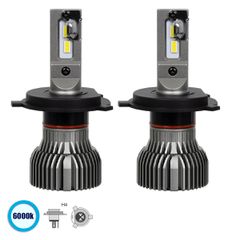 GloboStar H4 E30 Line KIT Βασικού Φωτισμού Αυτοκινήτου & Φορτηγού 3rd Gen CanBus LED CREE CXB 150W 21000lm DC 9-32V Αδιάβροχο IP66 Ψυχρό Λευκό 6000K