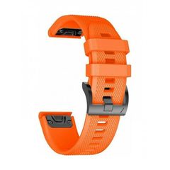 Ανταλλακτικό λουράκι QuickFit Garmin Fenix 5/5 Plus/6/6 Pro/7/Forerunner 945/935 Sportband Grid Texture Orange (22mm)