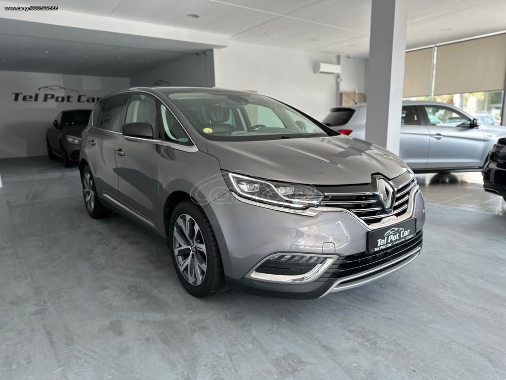 Renault Espace '16 FULL EXTRA, ΗΛΙΟΡΟΦΗ