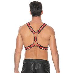 Ouch! Scottish Harness - Red-thumb-3