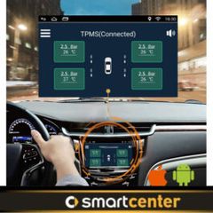 Bluetooth 5.0 μετρητής πίεσης ελαστικών για σύνδεση με οθόνη iOS Android Phone App