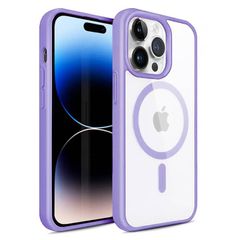 OEM iPhone 14 Pro MagSafe Case Clear Violet