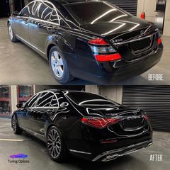 MERCEDES S CLASS W221 2006-2012 BODYKIT 2022 MAYBACH LOOK-thumb-1
