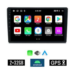 KIROSIWA 2+32GB CITROEN C3 - DS3 (μετά το 2016) Android οθόνη αυτοκίνητου 2GB με GPS WI-FI (ηχοσύστημα αφής 9" ιντσών OEM Youtube Playstore MP3 USB Radio Bluetooth Mirrorlink εργοστασιακή, 4x60W, AUX)