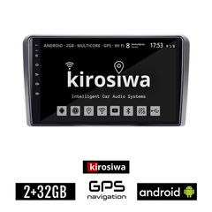KIROSIWA OPEL 2+32GB Android οθόνη αυτοκίνητου με GPS WI-FI (Bluetooth CORSA C D ASTRA H G VECTRA ZAFIRA MERIVA Youtube Playstore ηχοσύστημα αφής 9" ιντσών OEM MP3 USB Bluetooth Mirrorlink εργοστ