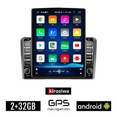 KIROSIWA OPEL Android για CORSA C D ASTRA H G VECTRA ZAFIRA MERIVA οθόνη αυτοκίνητου 2GB με GPS WI-FI (ηχοσύστημα αφής 9.7" ιντσών OEM Youtube Playstore MP3 USB Radio Bluetooth εργοστασιακή 4x60W