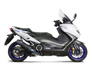 Εξάτμιση Termignoni racing "Black Edition" με μαύρους λαιμους Yamaha T-Max 560 2020-'21 / T-Max 560 2022-'23-thumb-2