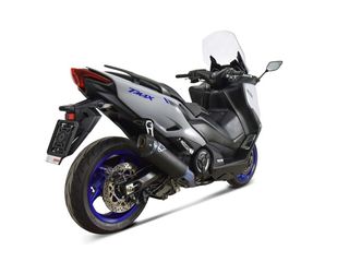 Εξάτμιση Termignoni racing "Black Edition" με μαύρους λαιμους Yamaha T-Max 560 2020-'21 / T-Max 560 2022-'23-thumb-1
