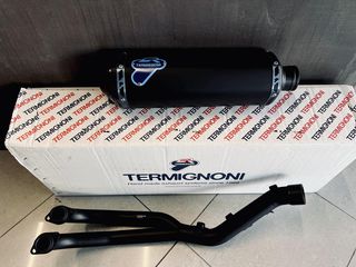 Εξάτμιση Termignoni racing "Black Edition" με μαύρους λαιμους Yamaha T-Max 560 2020-'21 / T-Max 560 2022-'23-thumb-5