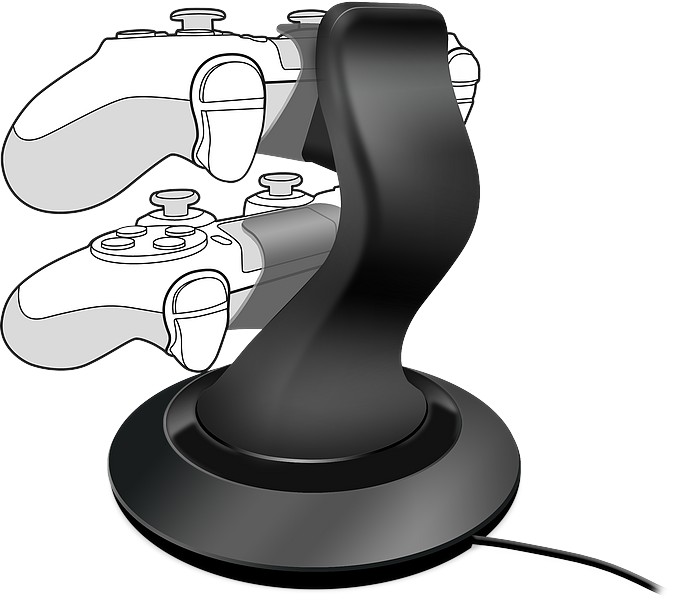 Speedlink - TwinDock Charging System for PS4, Black / PlayStation 4