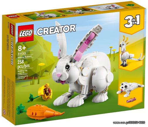 LEGO CREATOR 31133 WHITE RABBIT