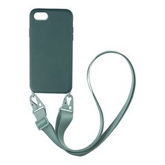 My Colors Θήκη CarryHang Liquid Silicone Strap Apple - My Colors - Πράσινο Σκούρο - iPhone 6/6s
