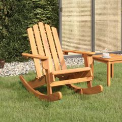 Καρέκλα Κουνιστή Adirondack από Μασίφ Ξύλο Ακακίας 360035