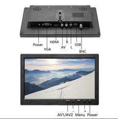 10.1” HD Monitor for Mini TV & Car Video Player