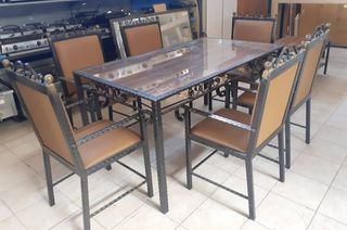 Σετ Τραπεζαρίας 160x92x80εκ (983/3)
