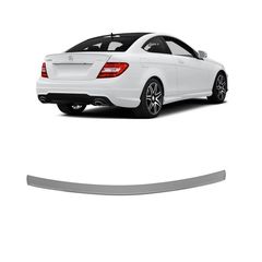 Αεροτομή Πορτ Παγκάζ Για Mercedes-Benz C-Class W204 Coupe 07-14 Amg Look Lipspoiler Από Abs Πλαστικό