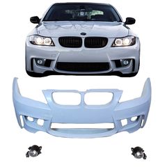 Μπροστινός Προφυλακτήρας Για Bmw 3 E90/E91 08-11 LCI M1 Look Με Προβολείς