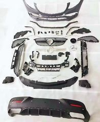 Body Kit suitable for Mercedes GLE Coupe C292 Sport Line (2015-2019) with Chrome Muffler Tips ΕΤΟΙΜΟΠΑΡΑΔΟΤΑ-thumb-3
