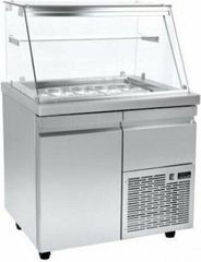 ΠΡΟΣΦΟΡΑ!!! VI XA 105M Ψυγείο - Βιτρίνα σαλατών με αέρα και ψυκτικό μηχάνημα 105x80x129cm