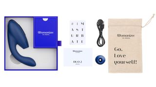 Δονητής G-Spot Womanizer Duo 2 Blueberry 20,3 cm-thumb-16