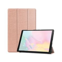 Αναδιπλούμενο κάλυμμα Stand Ροζ Χρυσό (Huawei MediaPad T5 10,1")