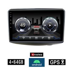 KIROSIWA 4+64GB TOYOTA YARIS (1999-2004) Android οθόνη αυτοκίνητου 4GB με GPS WI-FI ( TOYOTA ηχοσύστημα αφής 9" ιντσών OEM Youtube Playstore MP3 USB Radio Bluetooth Mirrorlink DSP 4x60W Apple Carplay