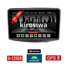 KIROSIWA 6+128GB TOYOTA YARIS (1999-2004) Android οθόνη αυτοκίνητου 6GB με GPS WI-FI ( TOYOTA ηχοσύστημα αφής 9" ιντσών OEM Youtube Playstore MP3 USB Radio Bluetooth Mirrorlink DSP Apple Carplay Andro