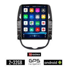 KIROSIWA PEUGEOT 206 (1998 - 2006) Android οθόνη αυτοκίνητου 2GB με GPS WI-FI (ηχοσύστημα αφής 9.7" ιντσών OEM Youtube Playstore MP3 USB Radio Bluetooth Mirrorlink εργοστασιακή, 4x60W, AUX)
